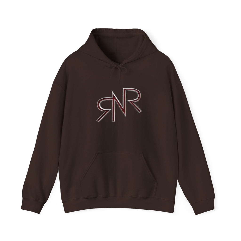 RNR brand, buckle Logo Hooded Sweatshirt