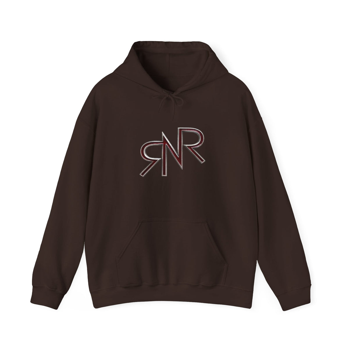 RNR brand, buckle Logo Hooded Sweatshirt