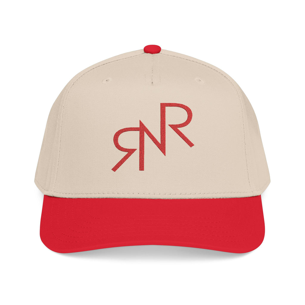 RNR Brand Embroidered Mid Profile Baseball Cap