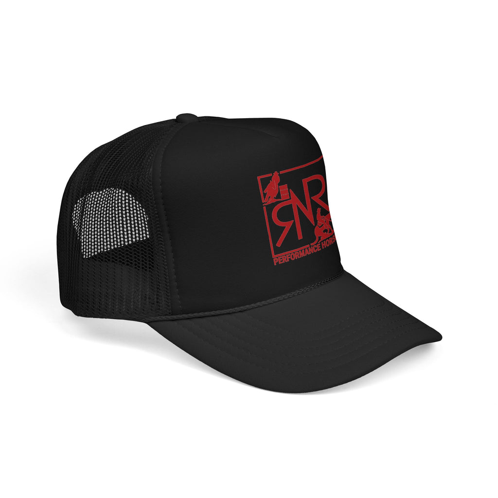 RNR Red Logo Printed Foam Trucker Hat