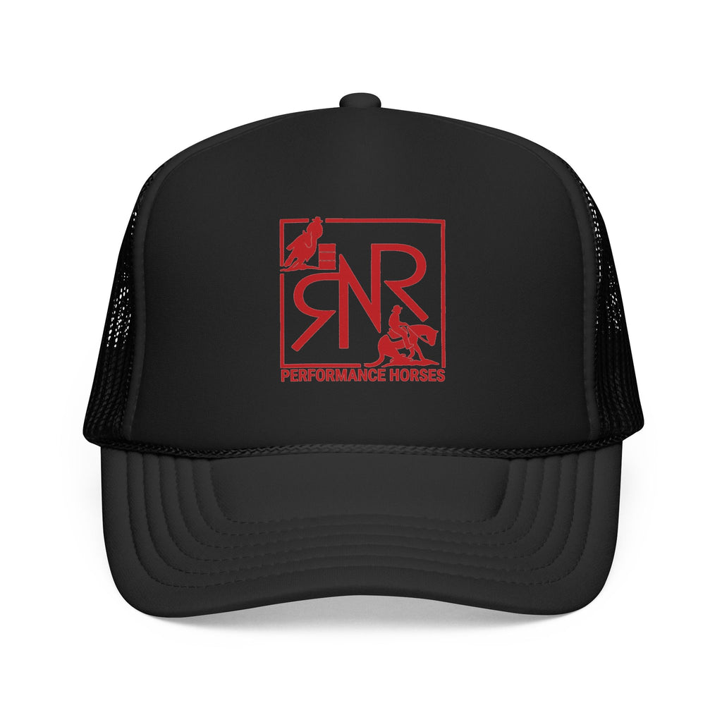RNR Red Logo Printed Foam Trucker Hat