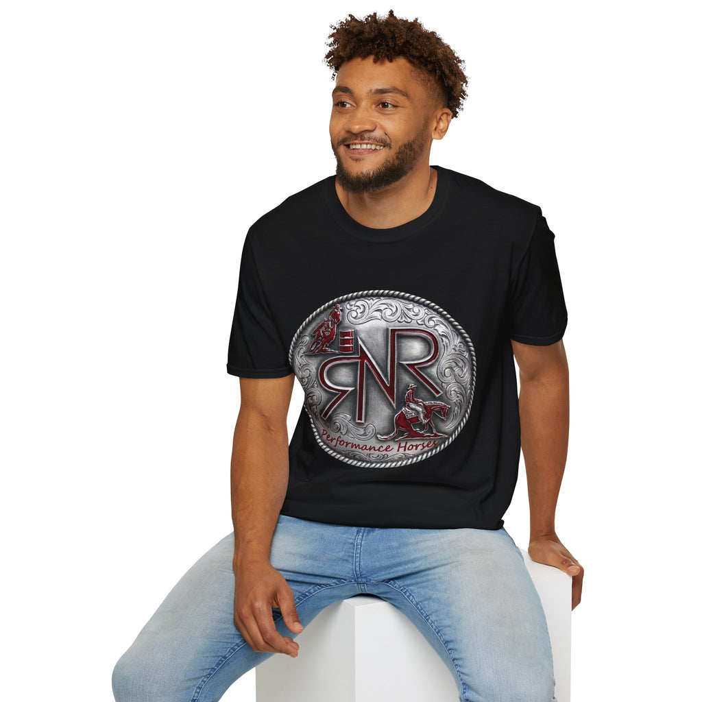 Unisex Softstyle T-shirt - RNR Buckle Logo