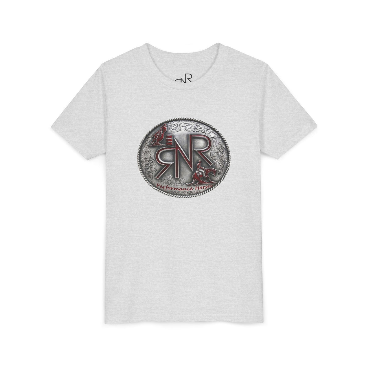 Youth Short Sleeve Tee - RNR Buckle Logo