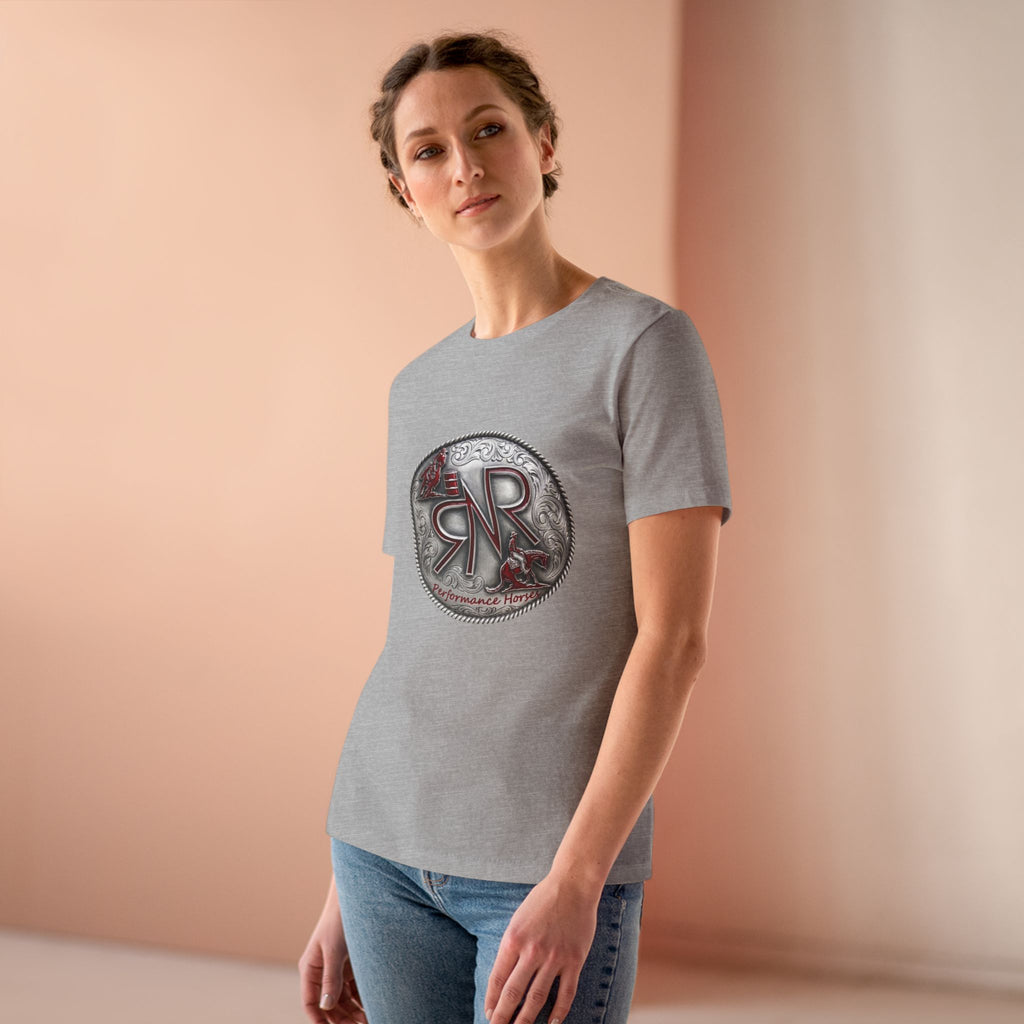 RNR Buckle Logo Women's Bella Canvas Soft Cotton Tee