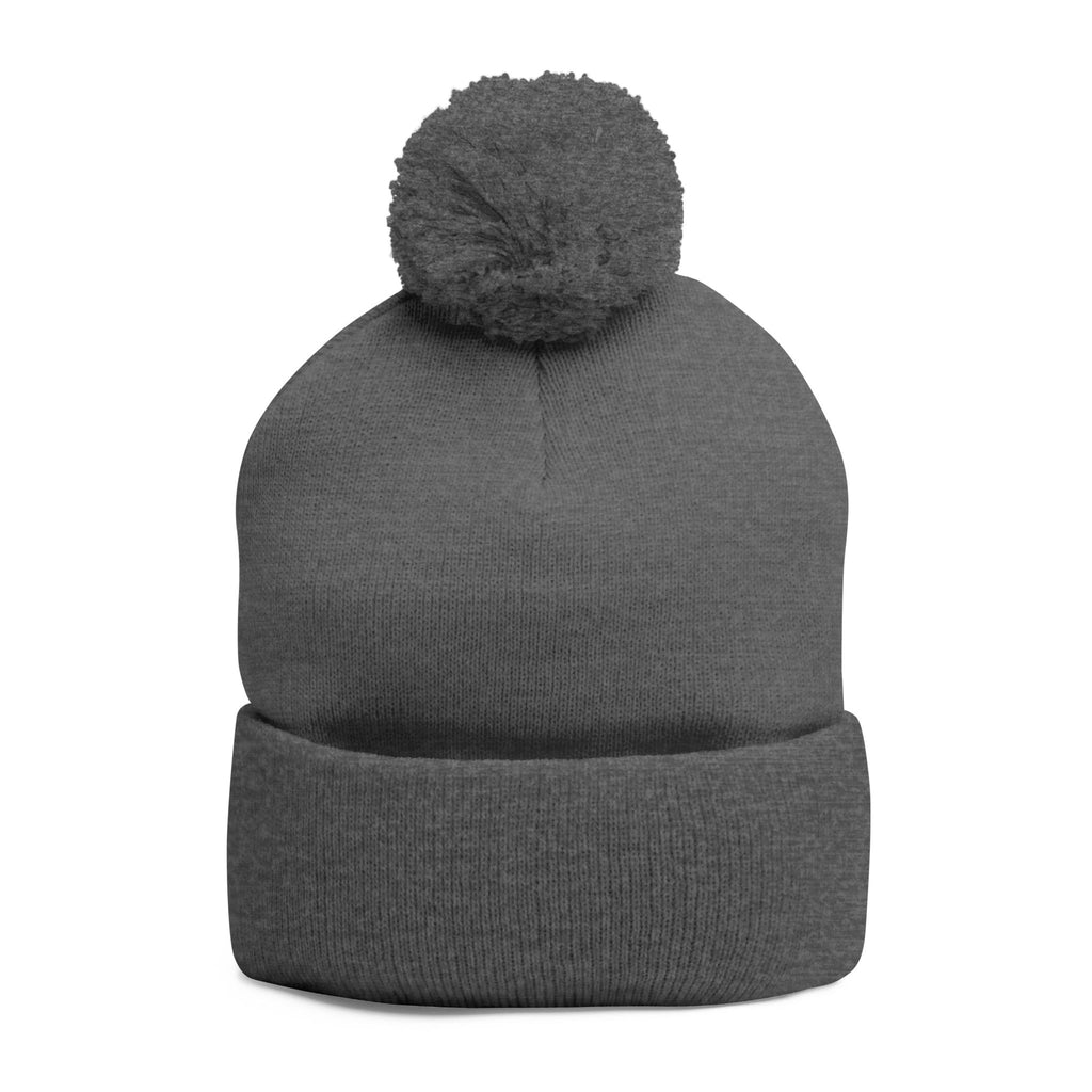 RNR Red Patch embroidered Pom-Pom Knit Beanie