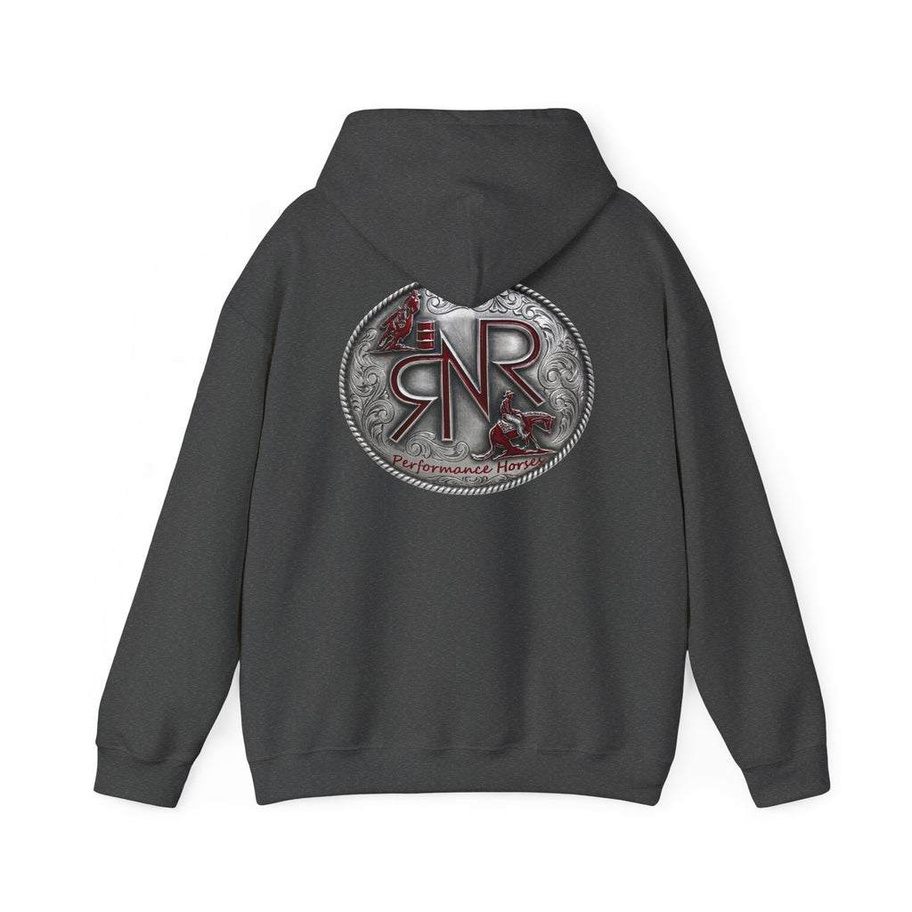 RNR brand, buckle Logo Hooded Sweatshirt