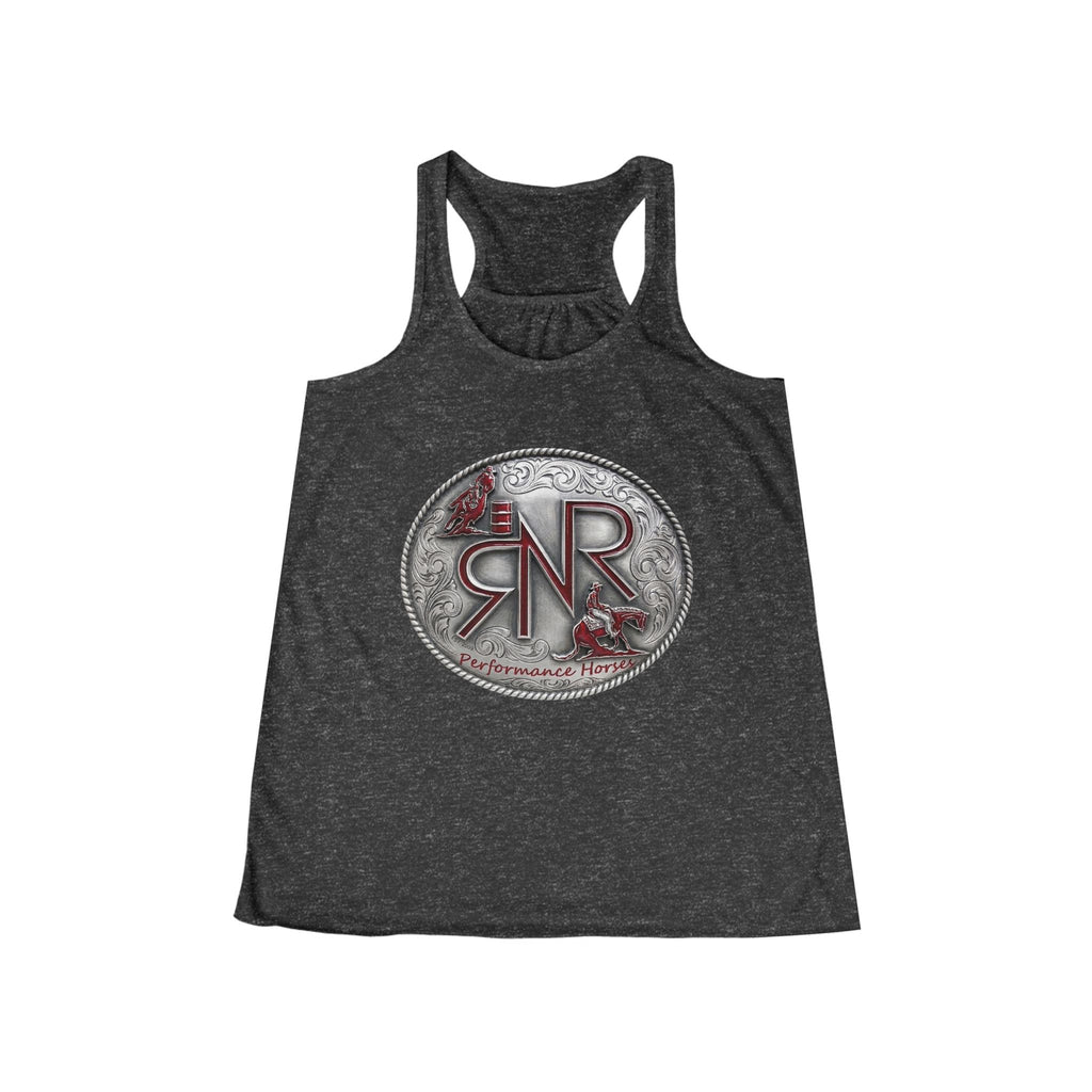 RNR Buckle Logo Women's Flowy Racerback Tank
