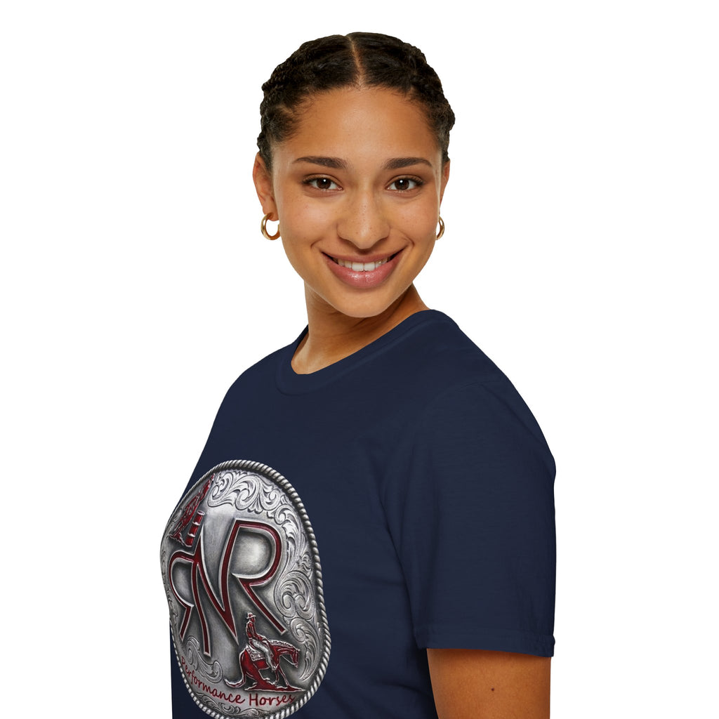 Unisex Softstyle T-shirt - RNR Buckle Logo