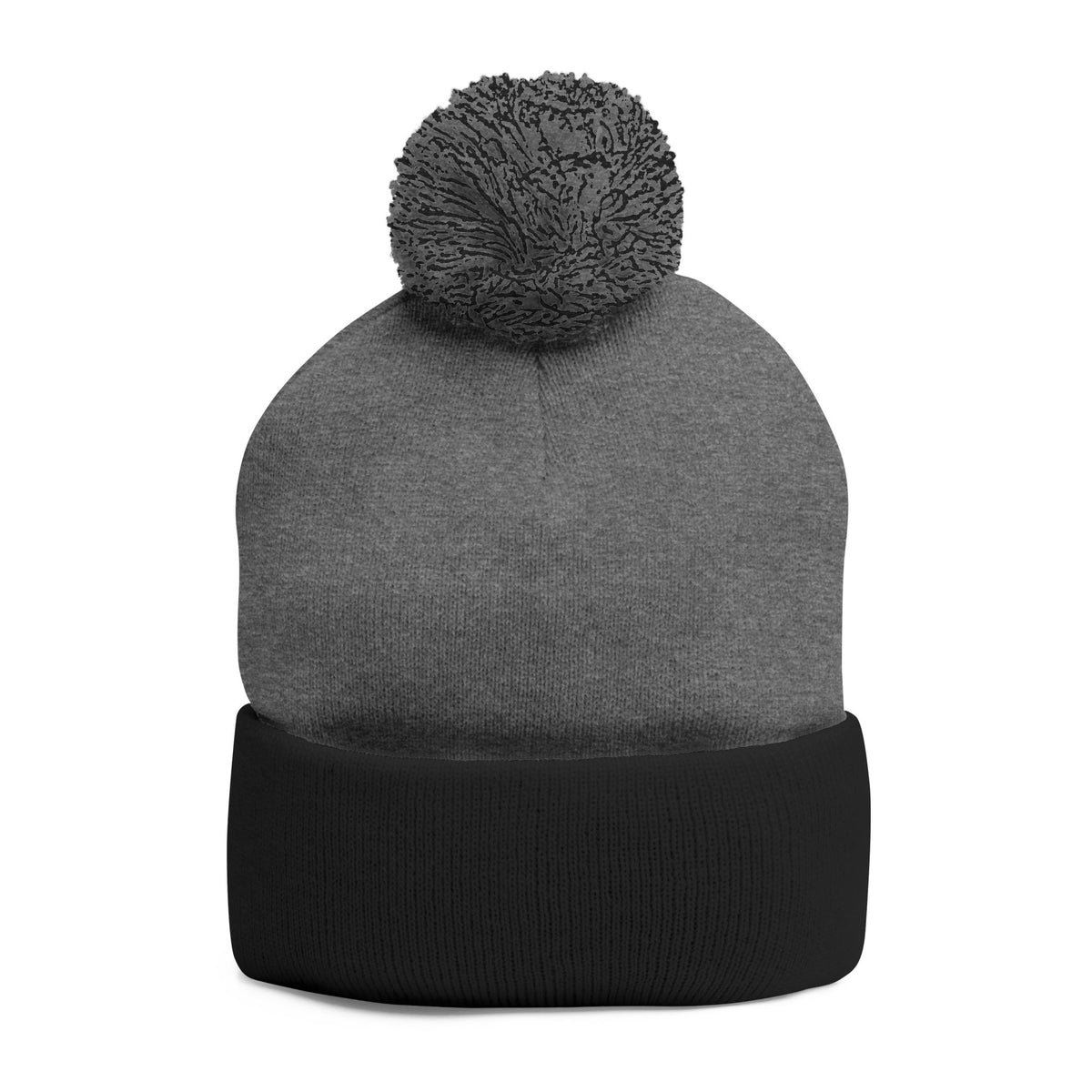 RNR Red Patch embroidered Pom-Pom Knit Beanie