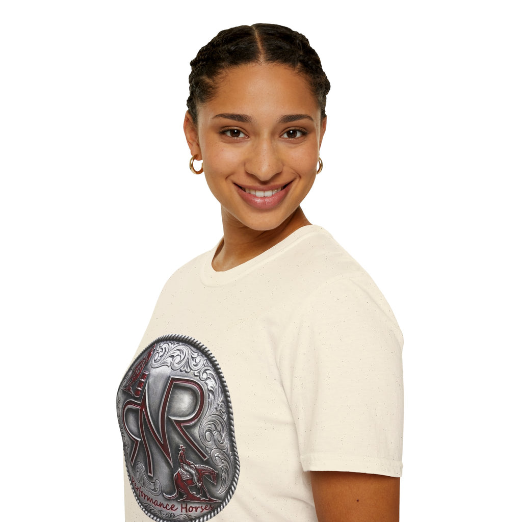 Unisex Softstyle T-shirt - RNR Buckle Logo