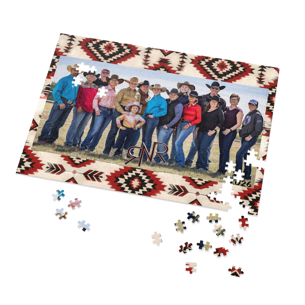 Team RNR 2026 Jigsaw Puzzle with Tin
