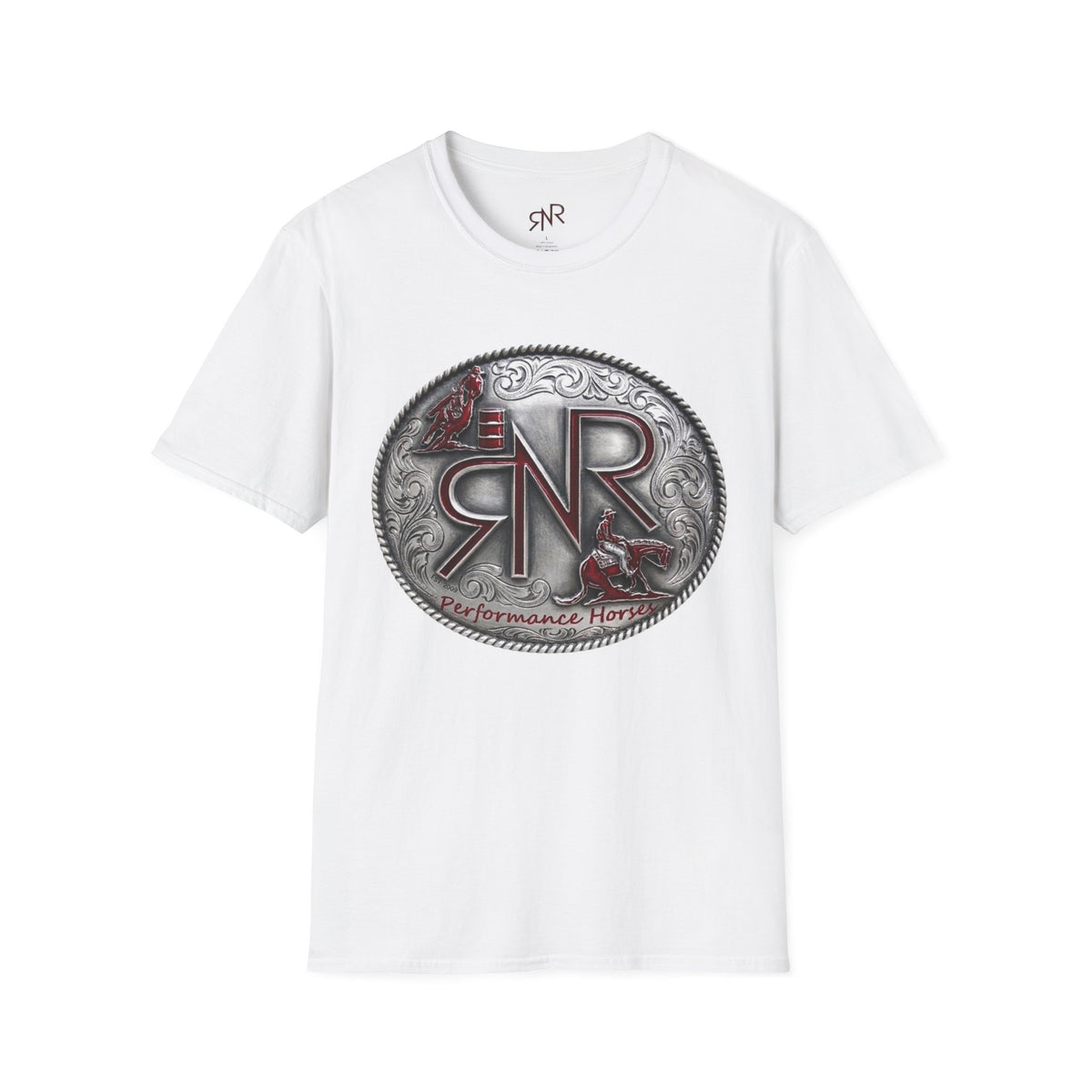 Unisex Softstyle T-shirt - RNR Buckle Logo