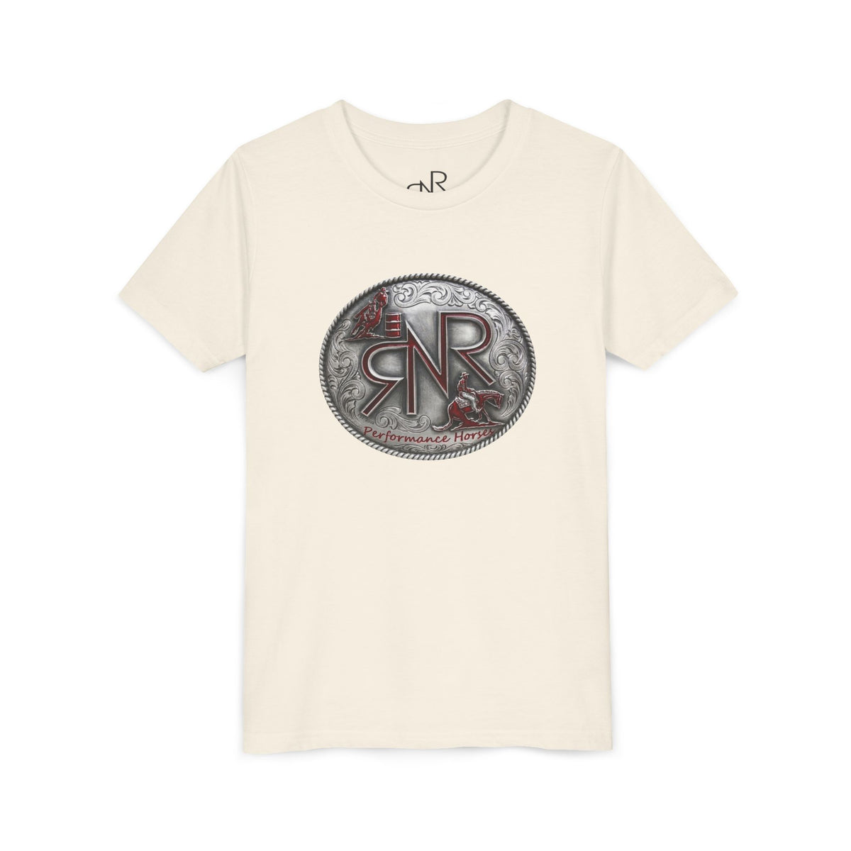Youth Short Sleeve Tee - RNR Buckle Logo