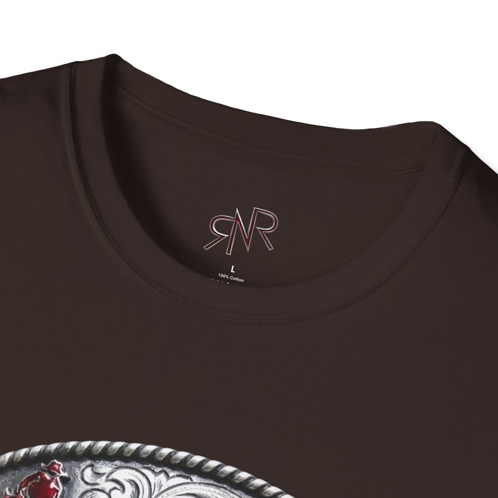 Unisex Softstyle T-shirt - RNR Buckle Logo