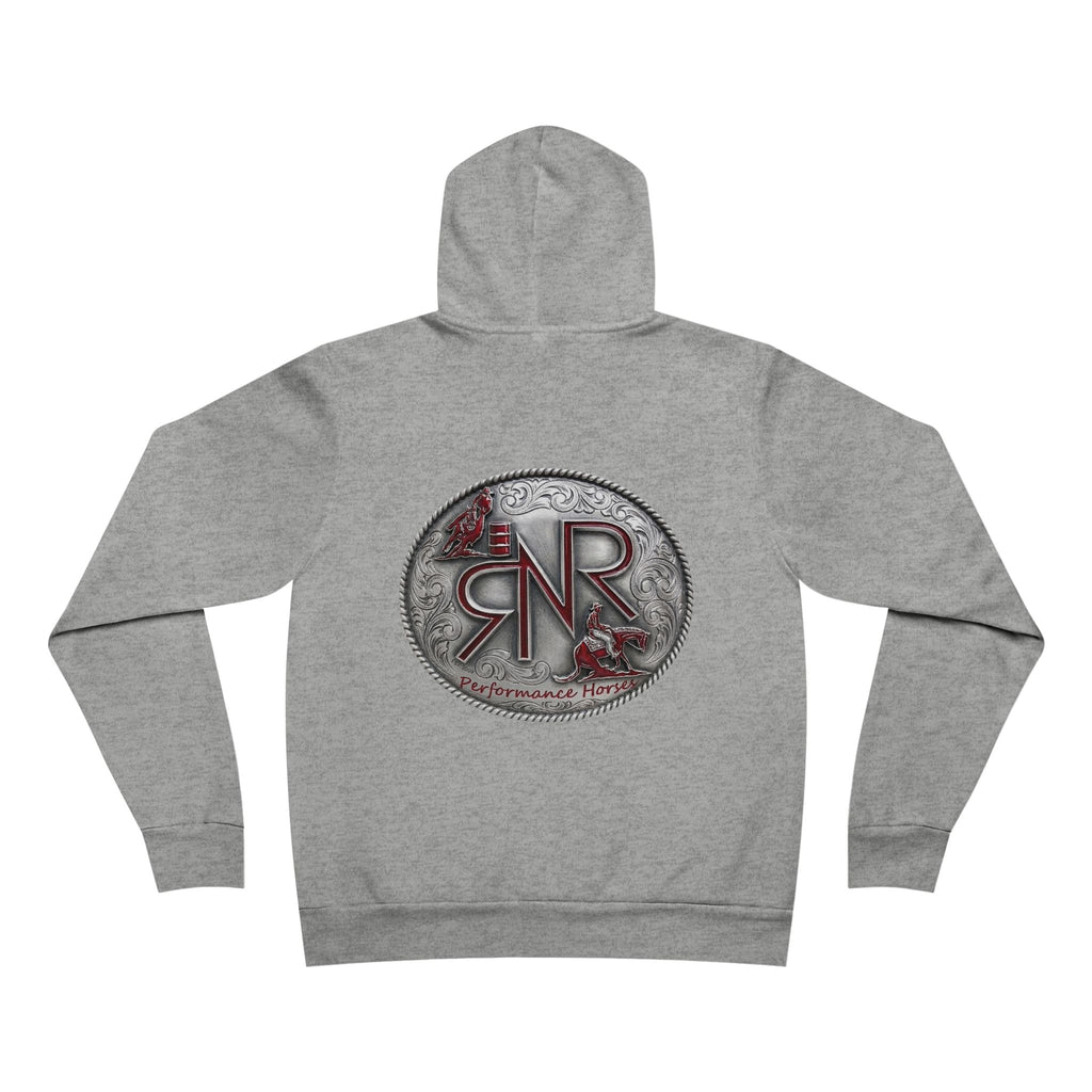 RNR Brand, Buckle Logo Unisex Ultra Soft Fleece Pullover Hoodie