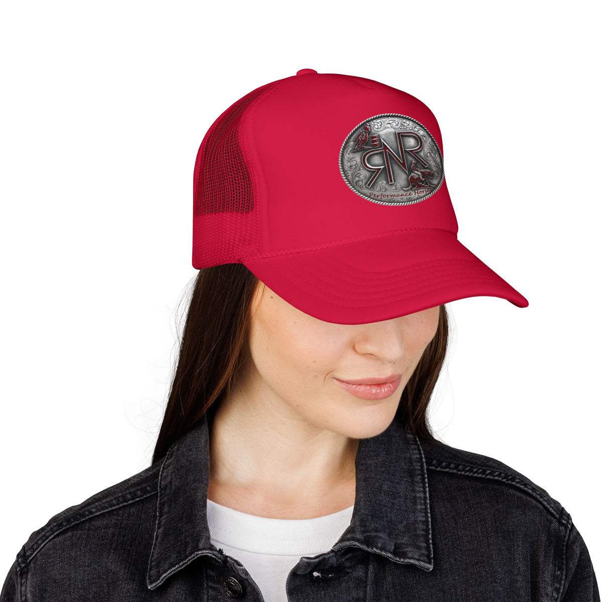 RNR Buckle Logo Foam Trucker Hat