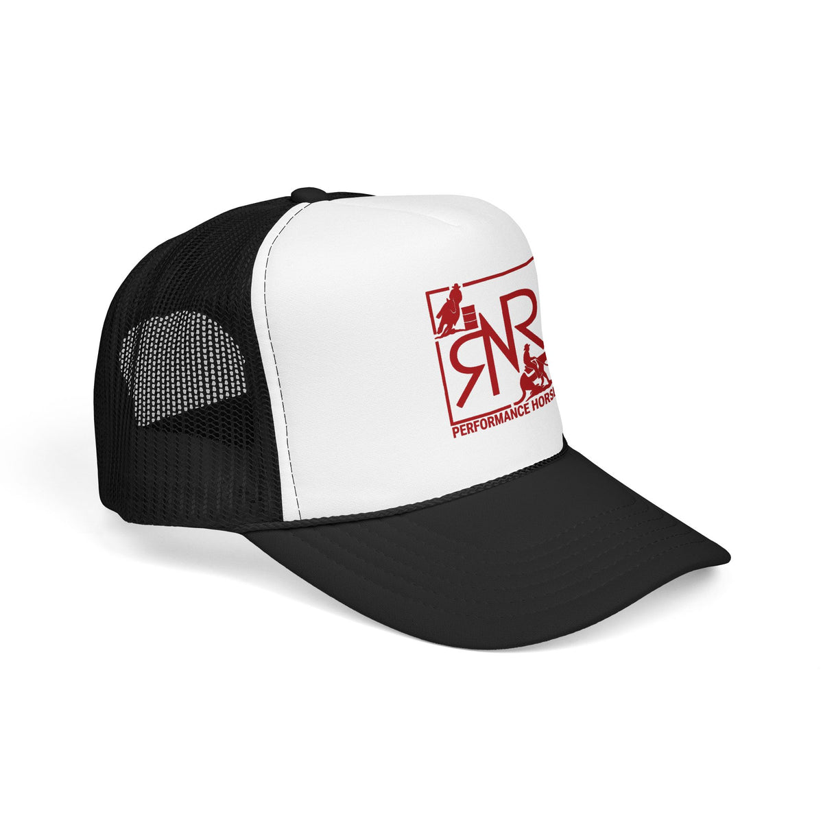 RNR Red Logo Printed Foam Trucker Hat