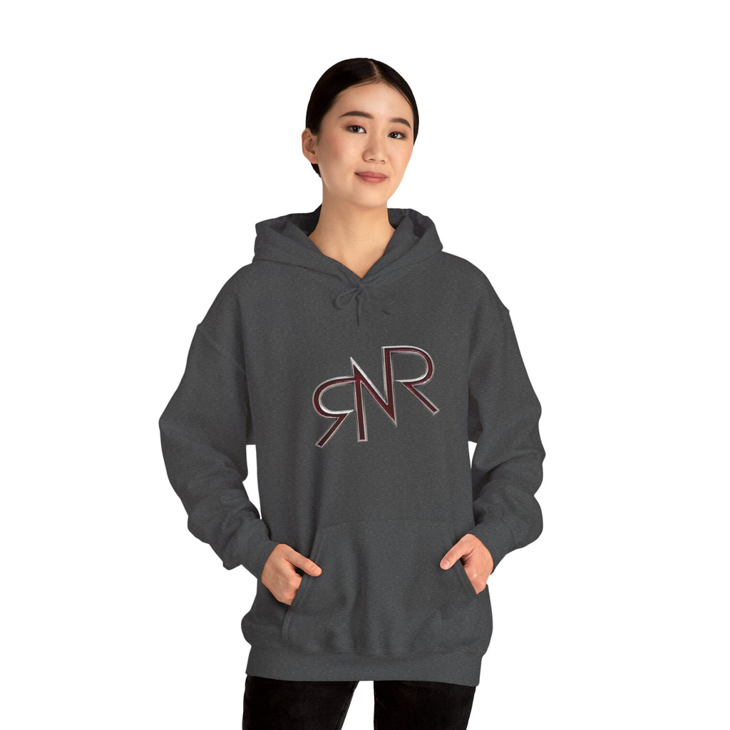 RNR brand, buckle Logo Hooded Sweatshirt