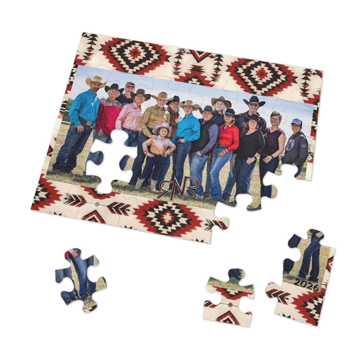 Team RNR 2026 Jigsaw Puzzle with Tin
