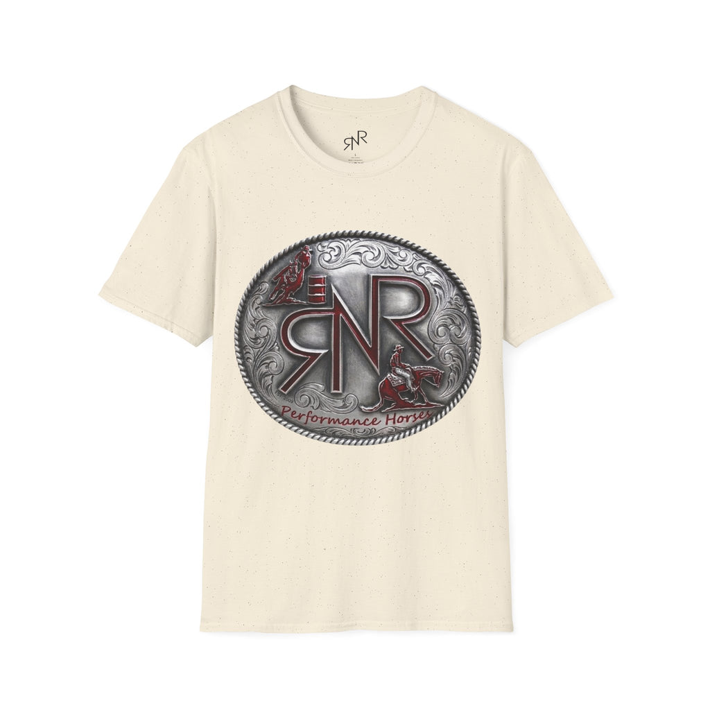 Unisex Softstyle T-shirt - RNR Buckle Logo