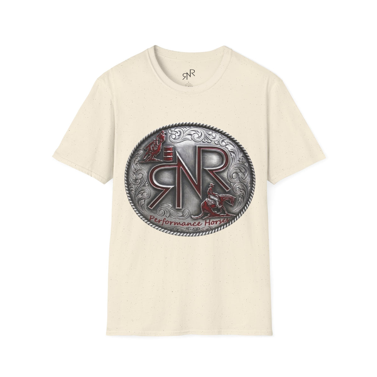 Unisex Softstyle T-shirt - RNR Buckle Logo