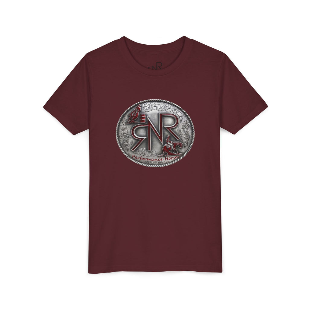 Youth Short Sleeve Tee - RNR Buckle Logo