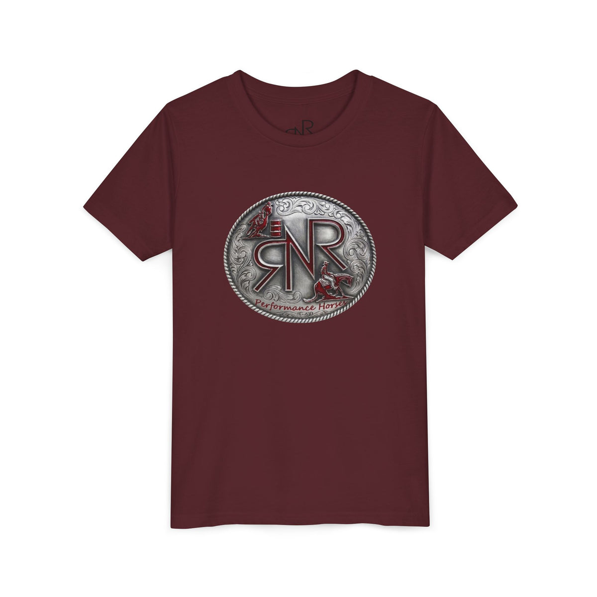 Youth Short Sleeve Tee - RNR Buckle Logo
