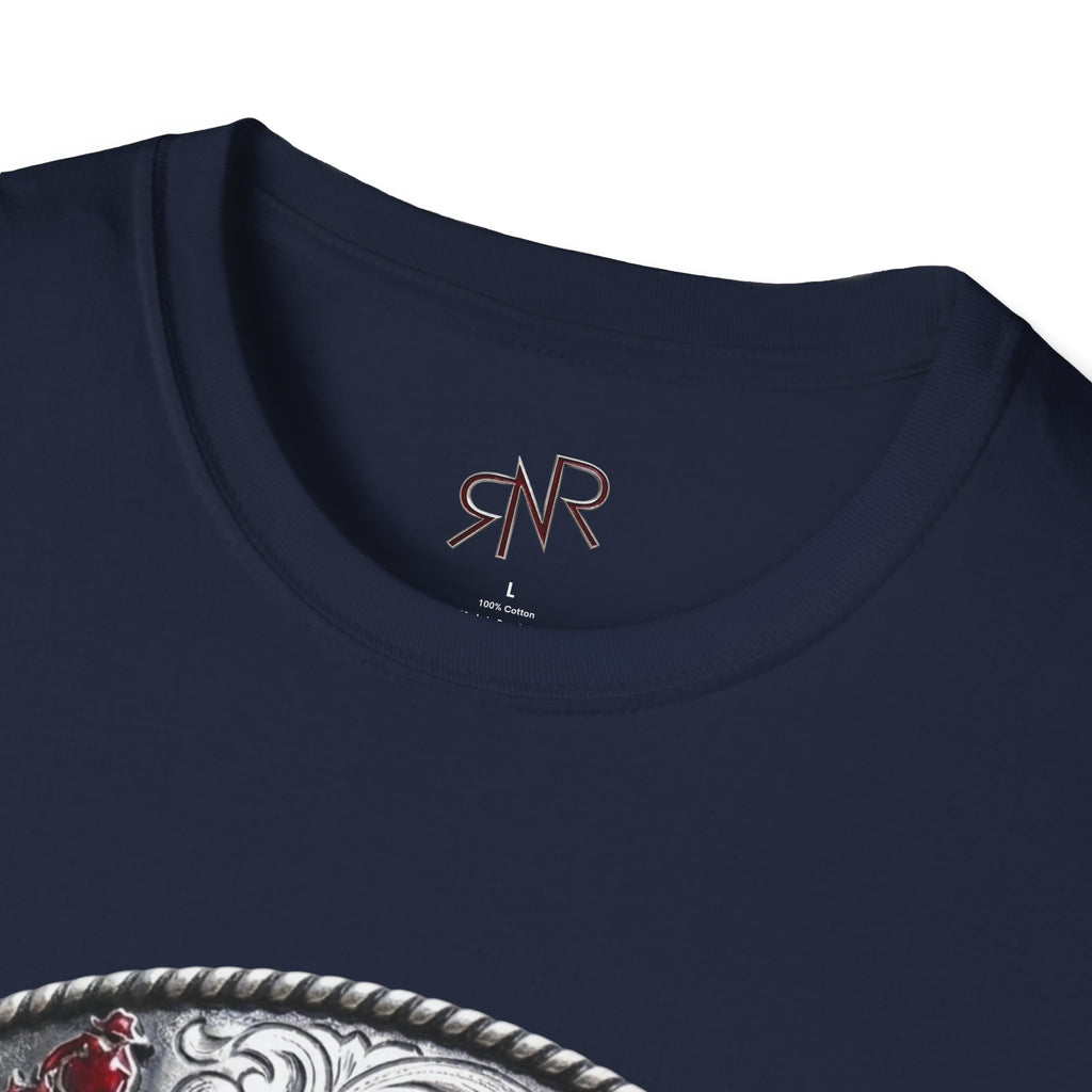 Unisex Softstyle T-shirt - RNR Buckle Logo