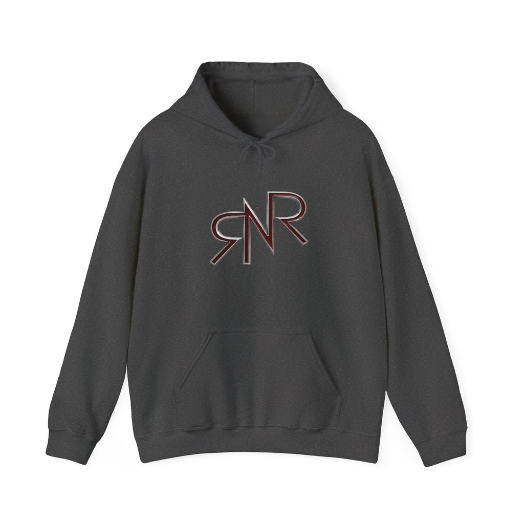RNR brand, buckle Logo Hooded Sweatshirt