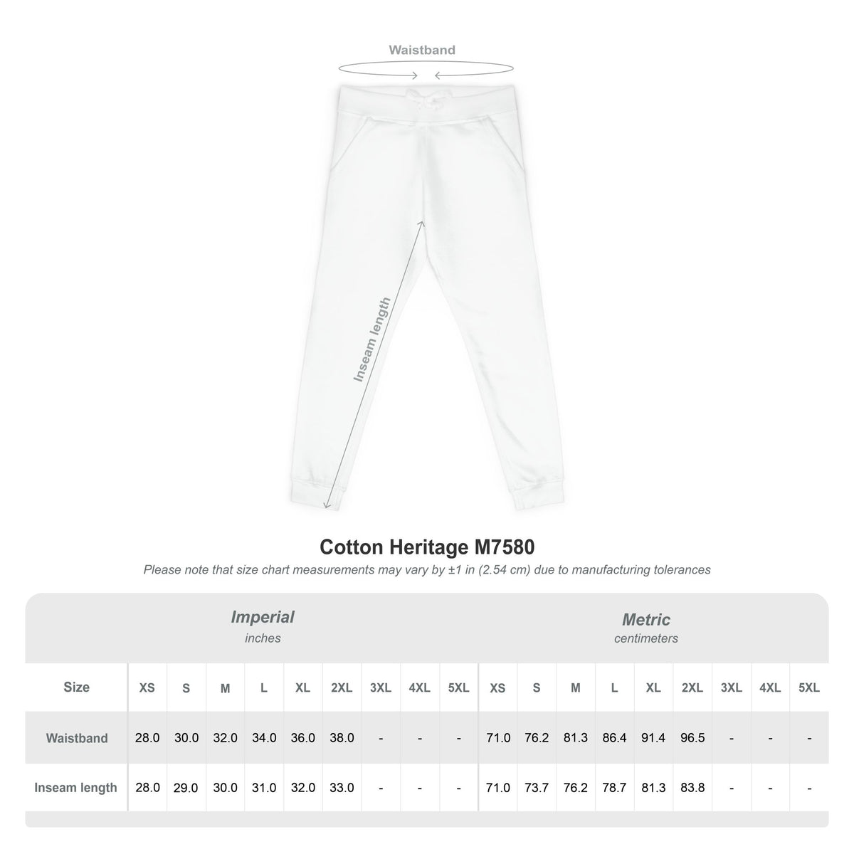 RNR Brand Unisex Fleece Sweatpants (Embroidery)