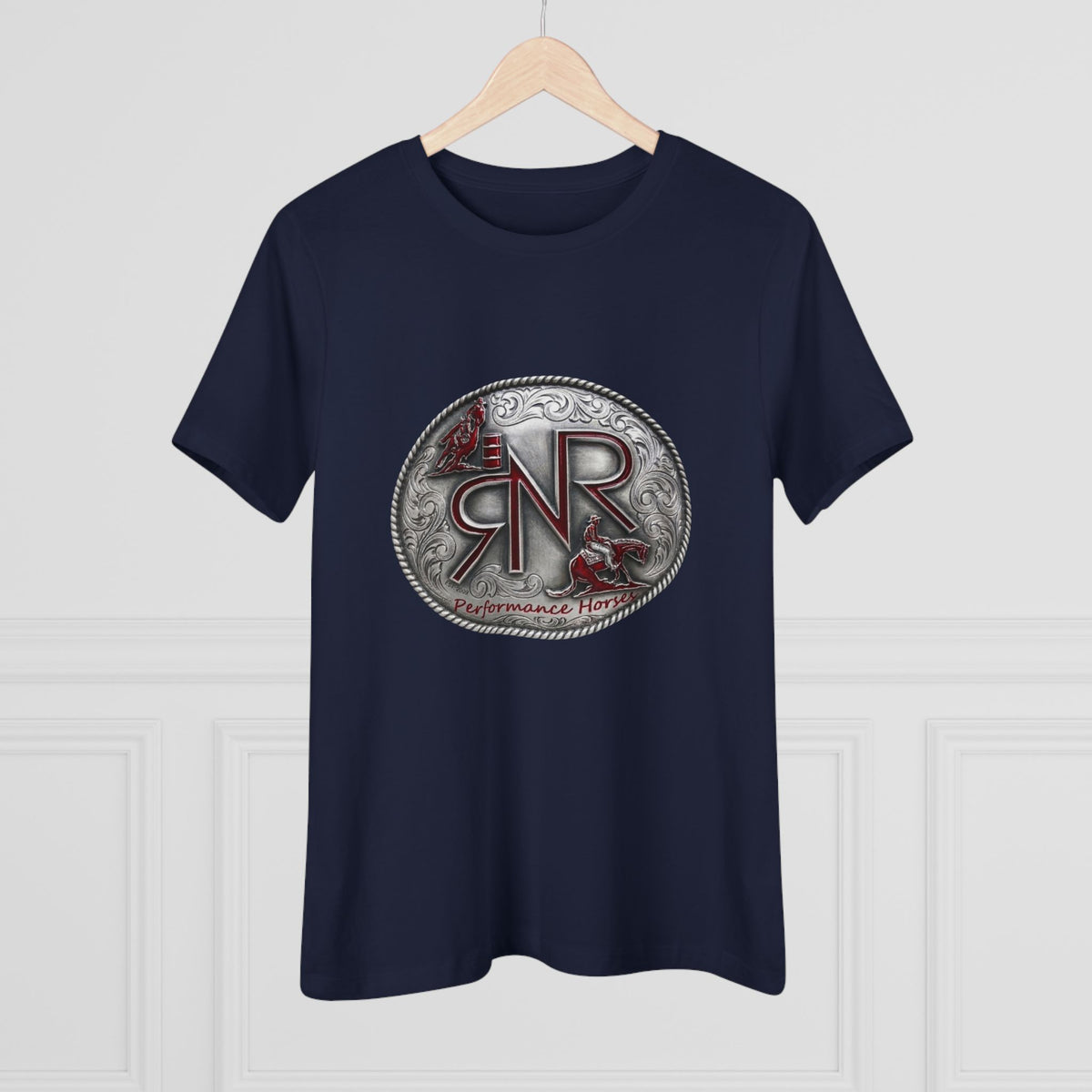 RNR Buckle Logo Women's Bella Canvas Soft Cotton Tee