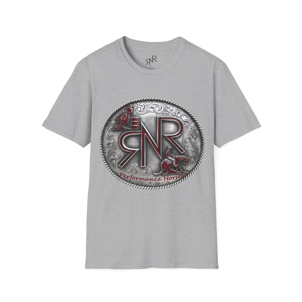 Unisex Softstyle T-shirt - RNR Buckle Logo
