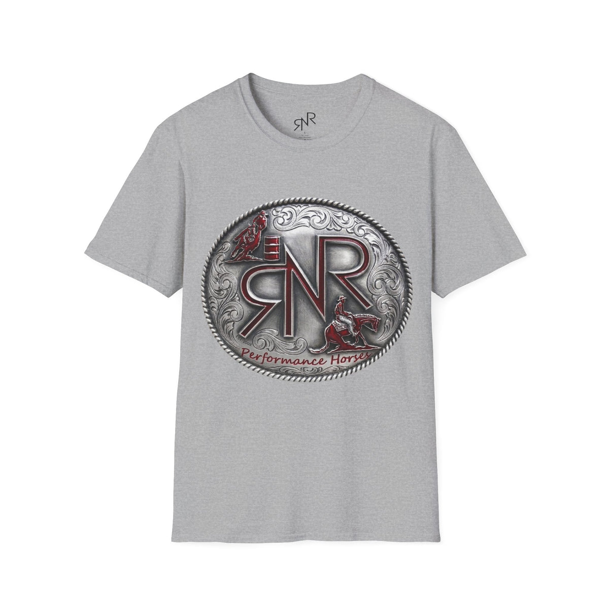 Unisex Softstyle T-shirt - RNR Buckle Logo