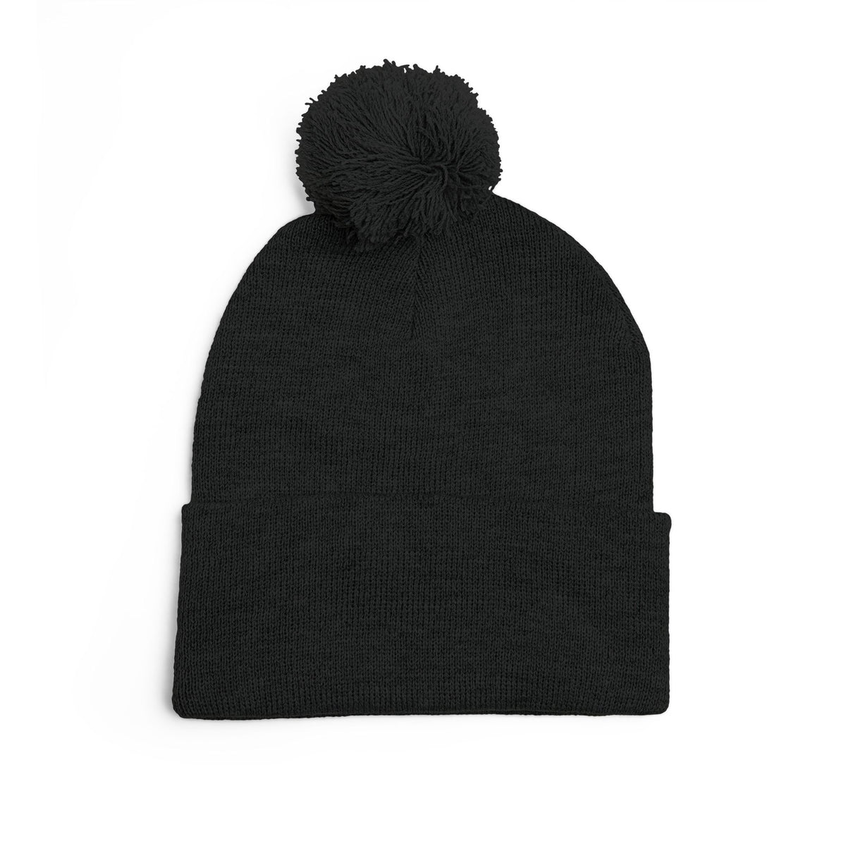 RNR Red Patch embroidered Pom-Pom Knit Beanie
