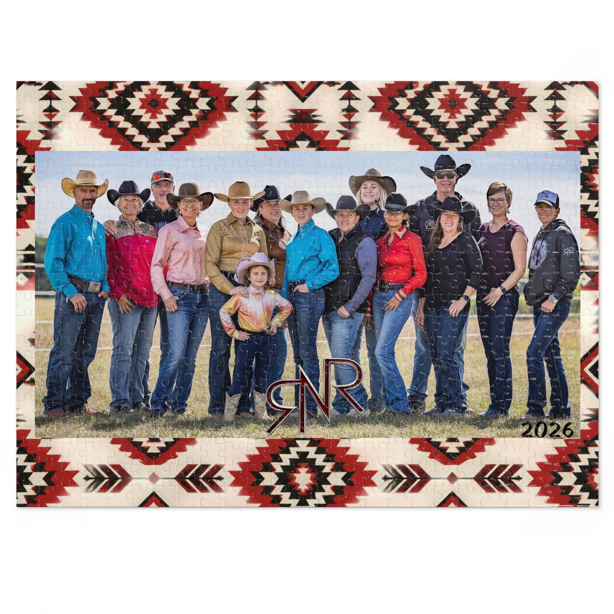 Team RNR 2026 Jigsaw Puzzle with Tin