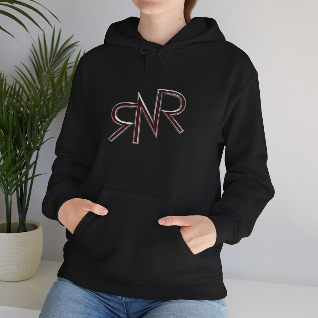 RNR brand, buckle Logo Hooded Sweatshirt