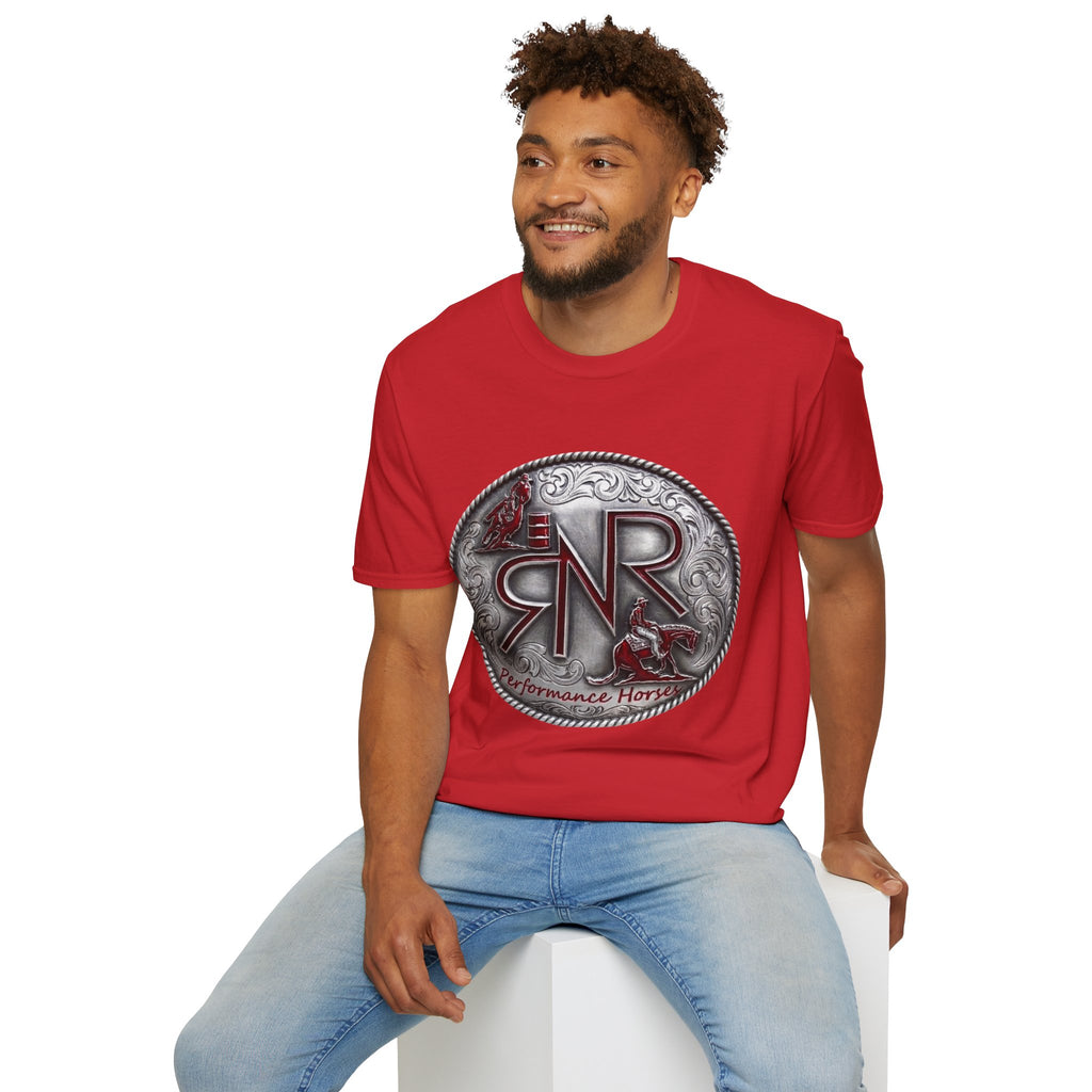 Unisex Softstyle T-shirt - RNR Buckle Logo