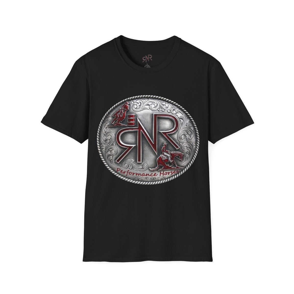 Unisex Softstyle T-shirt - RNR Buckle Logo