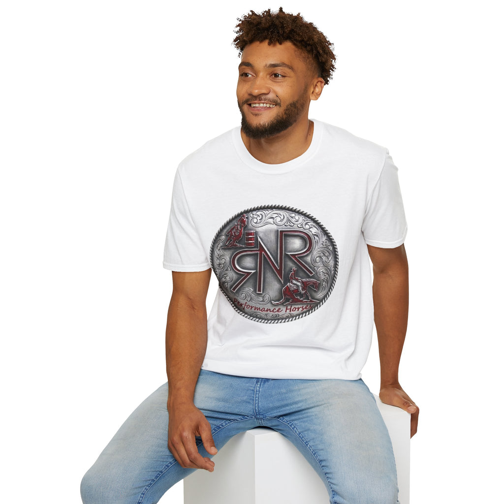 Unisex Softstyle T-shirt - RNR Buckle Logo