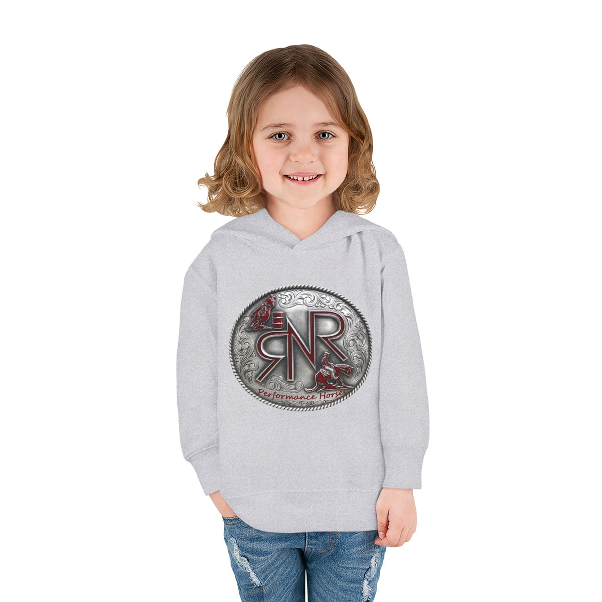 RNR Buckle Logo Toddler Pullover Fleece Hoodie