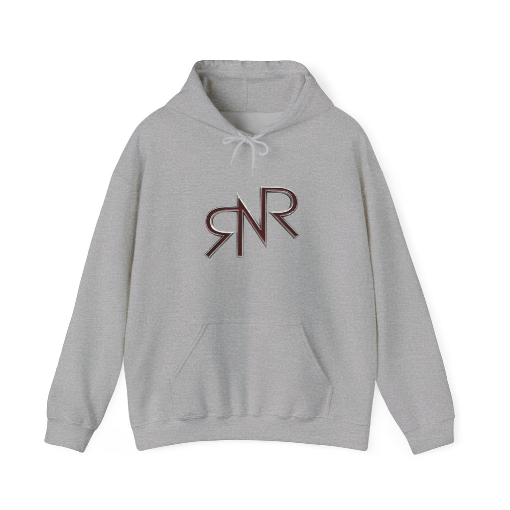 RNR brand, buckle Logo Hooded Sweatshirt