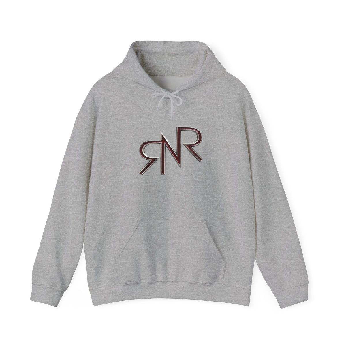 RNR brand, buckle Logo Hooded Sweatshirt