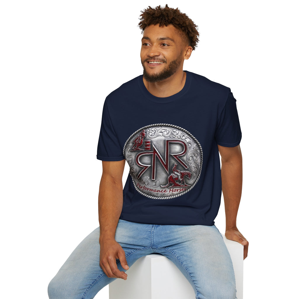 Unisex Softstyle T-shirt - RNR Buckle Logo