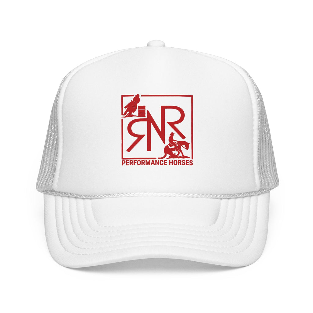 RNR Red Logo Printed Foam Trucker Hat
