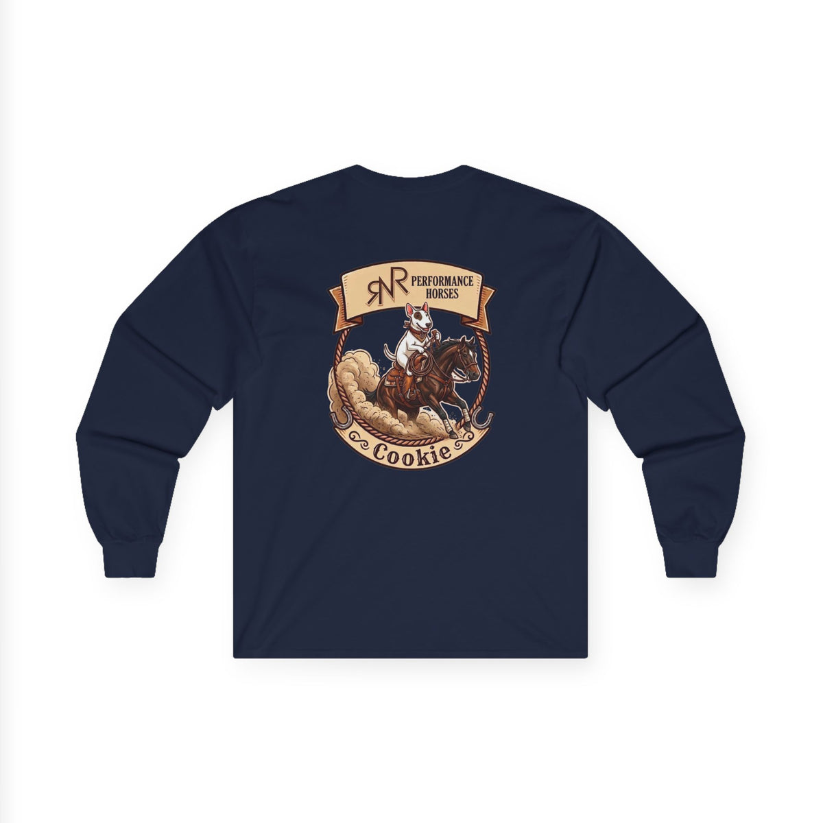 RNR mascot "Cookie" Ultra Cotton Long Sleeve Tee