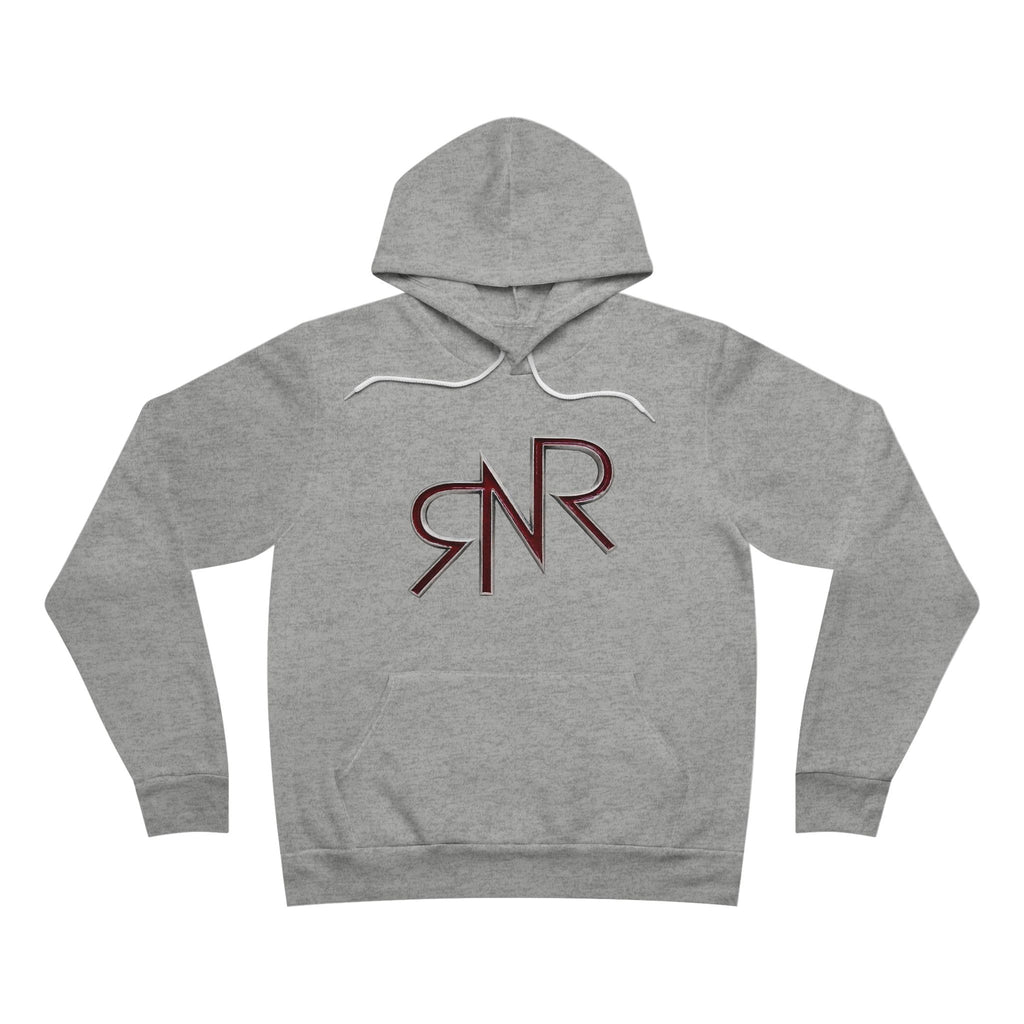 RNR Brand, Buckle Logo Unisex Ultra Soft Fleece Pullover Hoodie