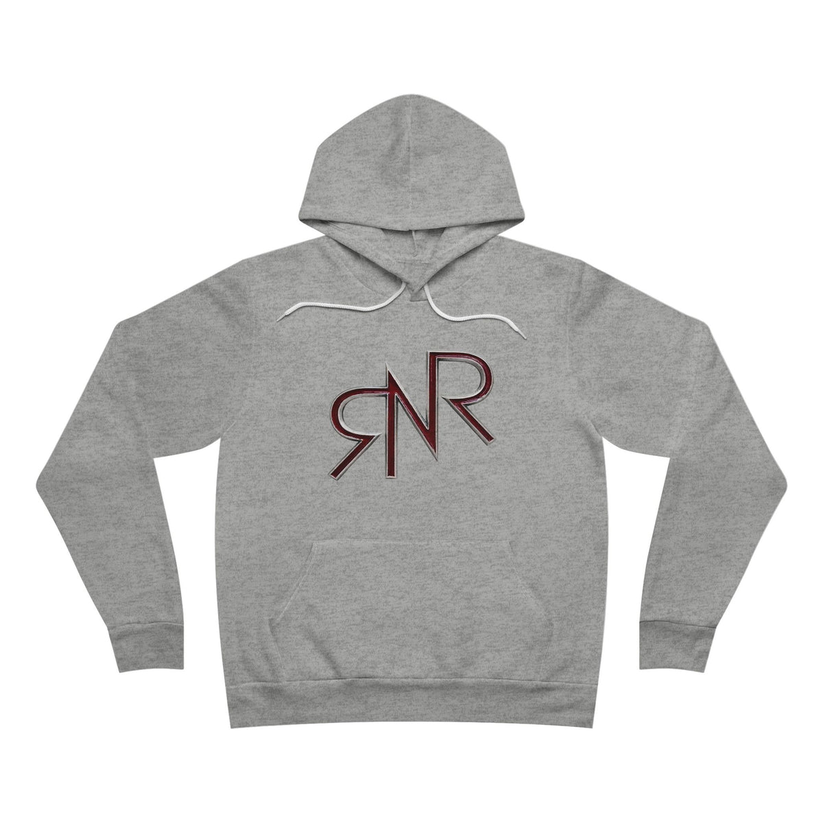 RNR Brand, Buckle Logo Unisex Ultra Soft Fleece Pullover Hoodie