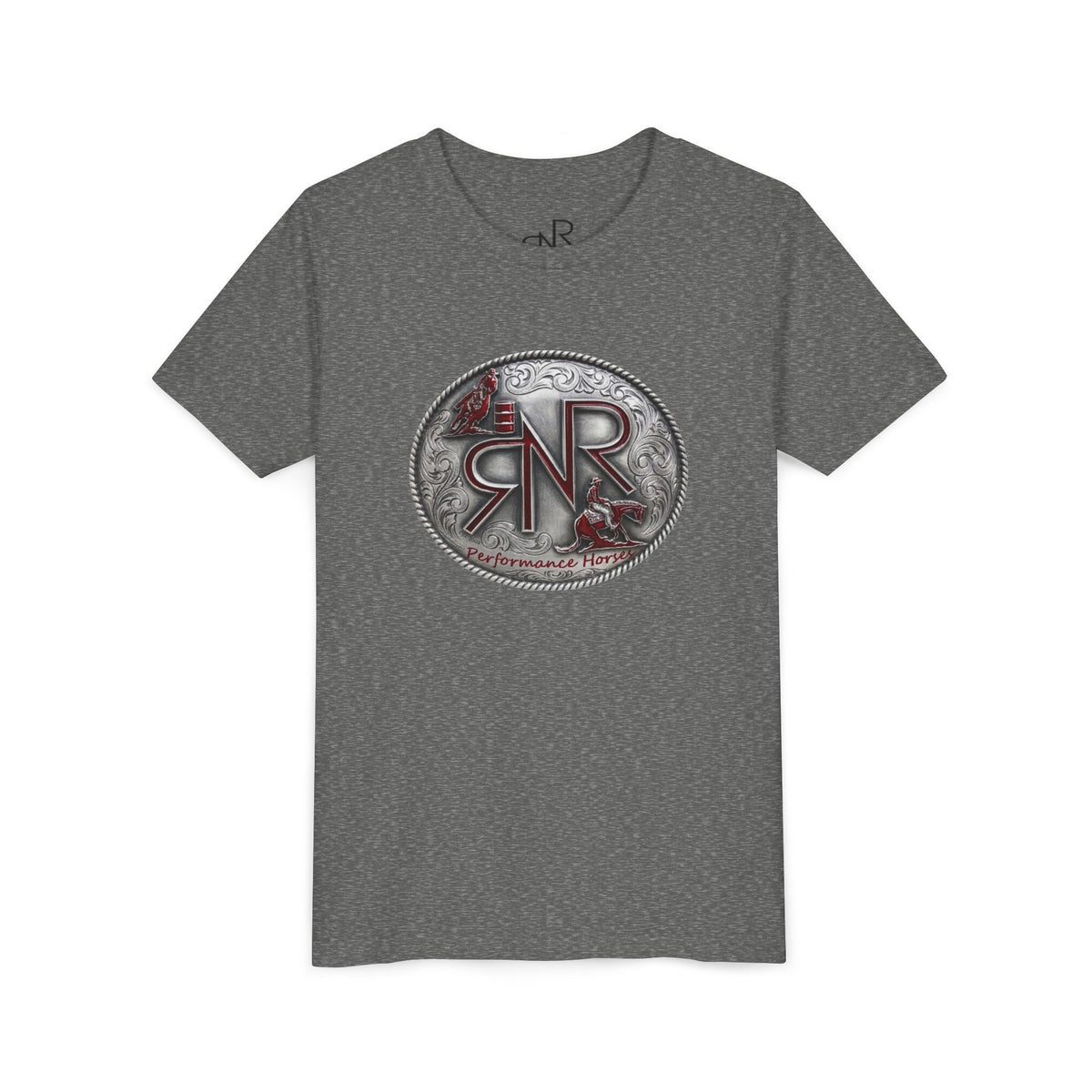 Youth Short Sleeve Tee - RNR Buckle Logo