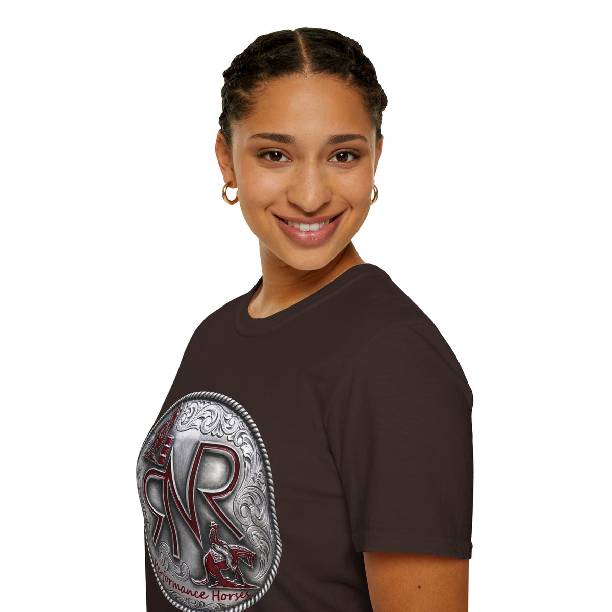 Unisex Softstyle T-shirt - RNR Buckle Logo