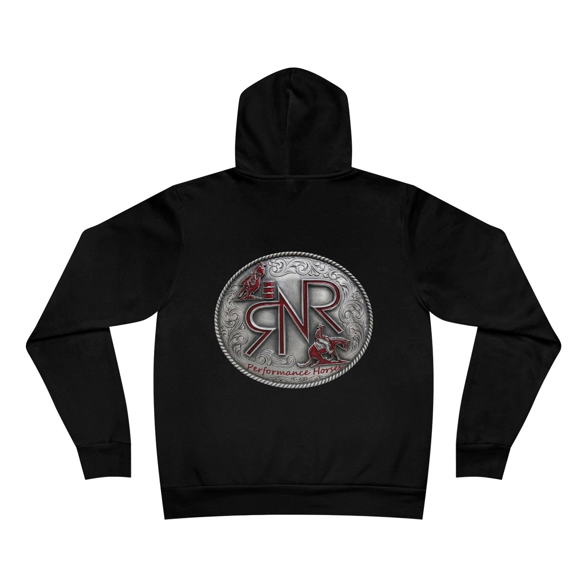 RNR Brand, Buckle Logo Unisex Ultra Soft Fleece Pullover Hoodie